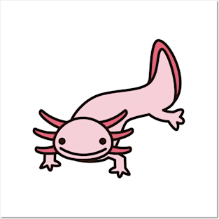 Axolotl Posters and Art